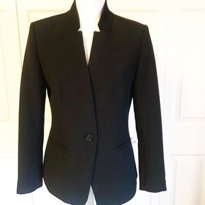 Loft petite black blazer 8P